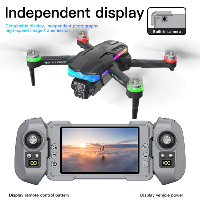 Drone Camera Professional - F177 Screen Control Drone 8K Professionele