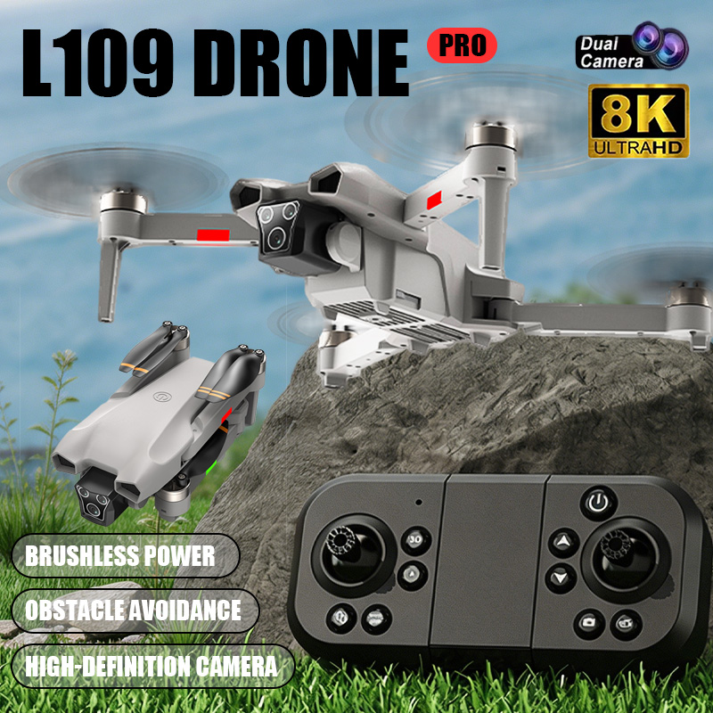 Drone Camera With Gimbal - NIEUWE Hot L017 Pro Drone Borstelloze