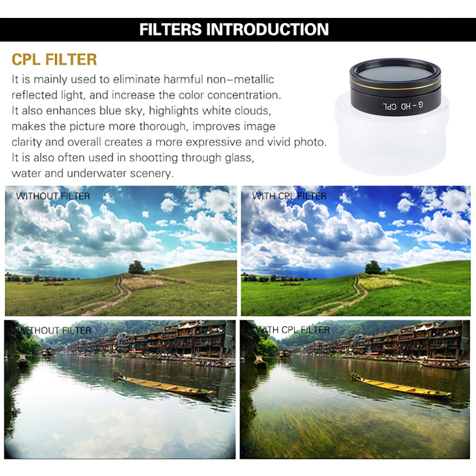 Drone Filter Voor Phantom 4 Pr - Drone Camera Filter recensie en prijs