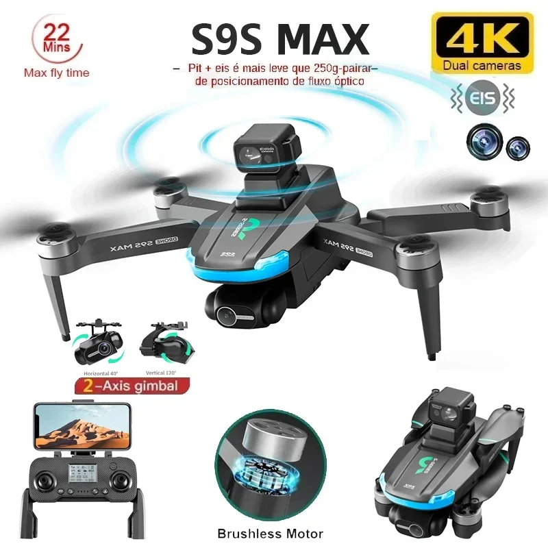 NIEUWE S9S MAX MINI Drone 4K 2 - Drone Camera 4K recensie en prijs