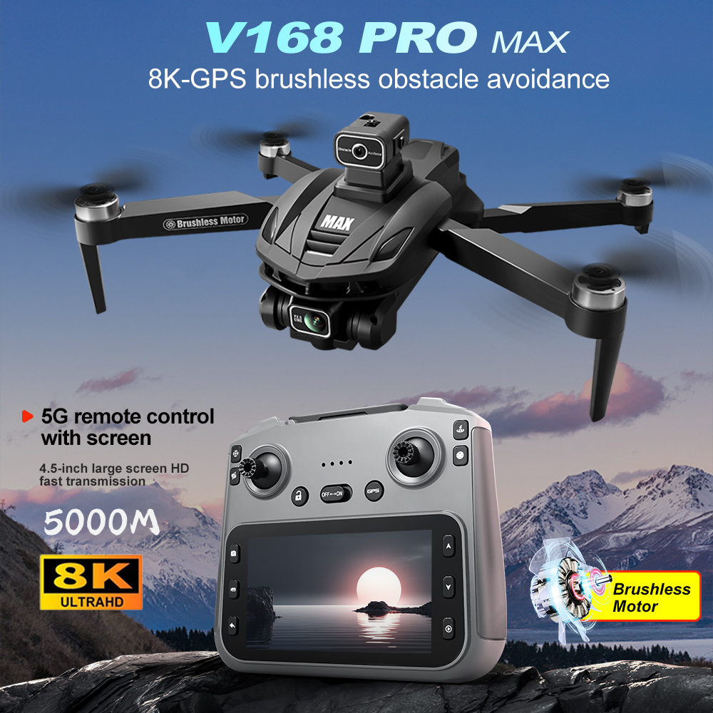 V168 PRO Max GPS Drone 8K Prof - Drone Camera 4K recensie en prijs