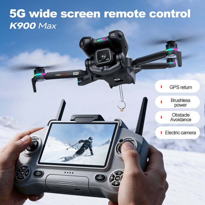 Nieuwe K900 MAX GPS Drone met  - Drone Camera Professional recensie en prijs