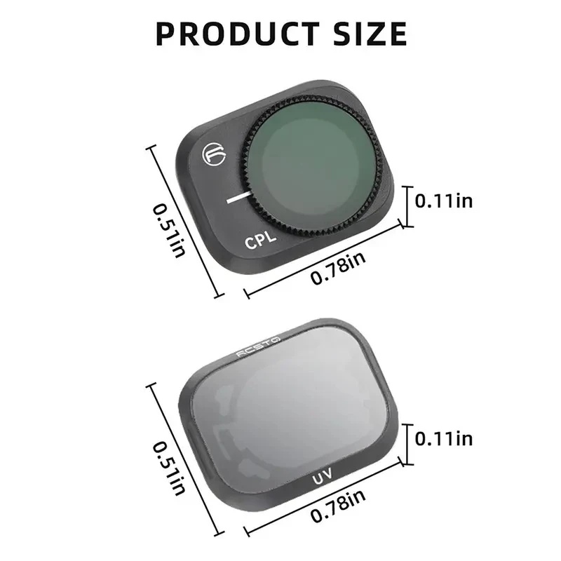DIY Drone Filter voor DJI Mini - Drone Camera Filter recensie en prijs