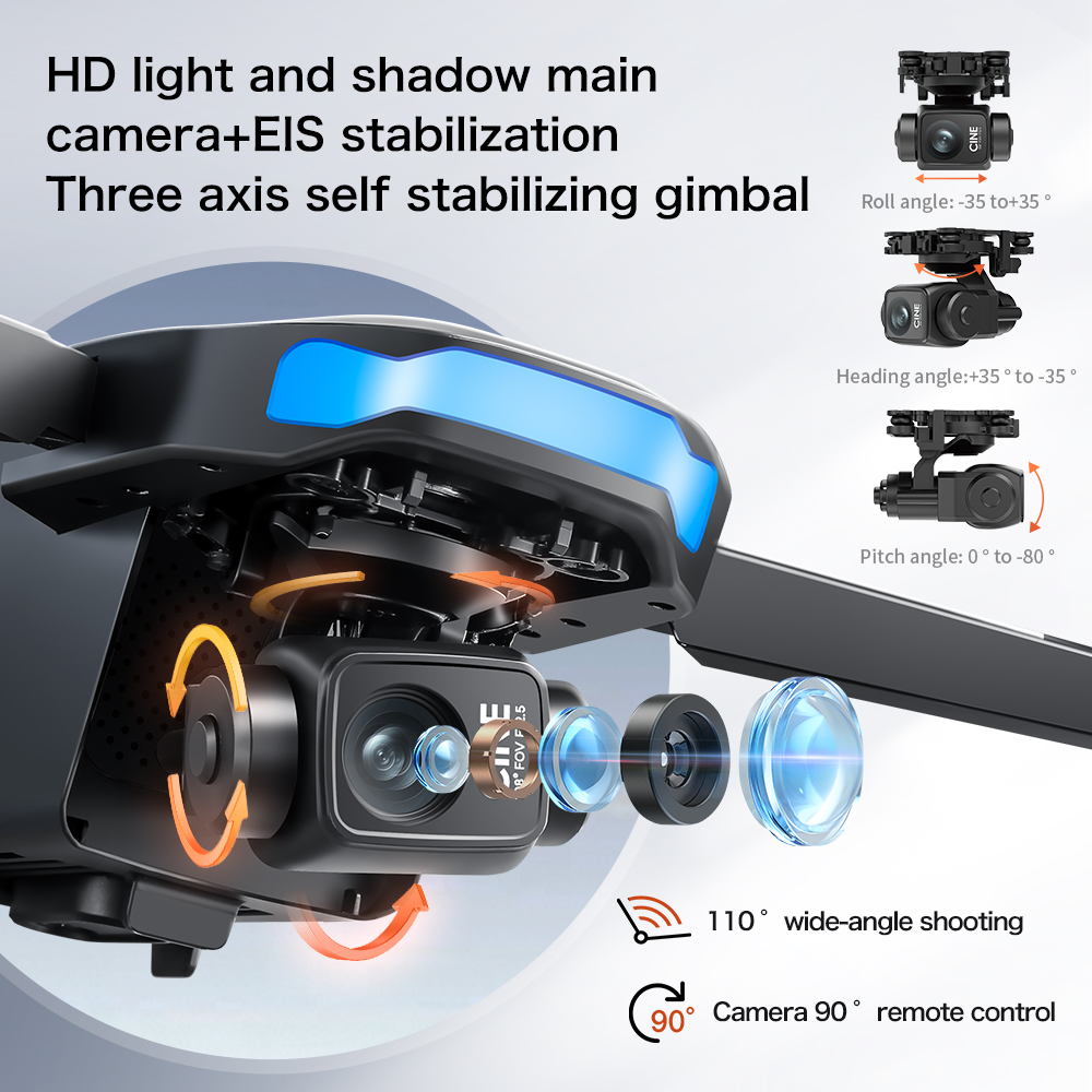 Nieuwe S-X1 MAX Drone GPS 8K P - Drone Camera Mount recensie en prijs